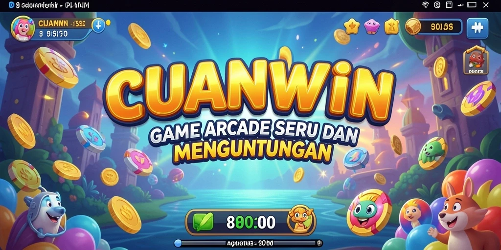 Screenshot gameplay CUANWIN yang menampilkan keseruan arcade.
