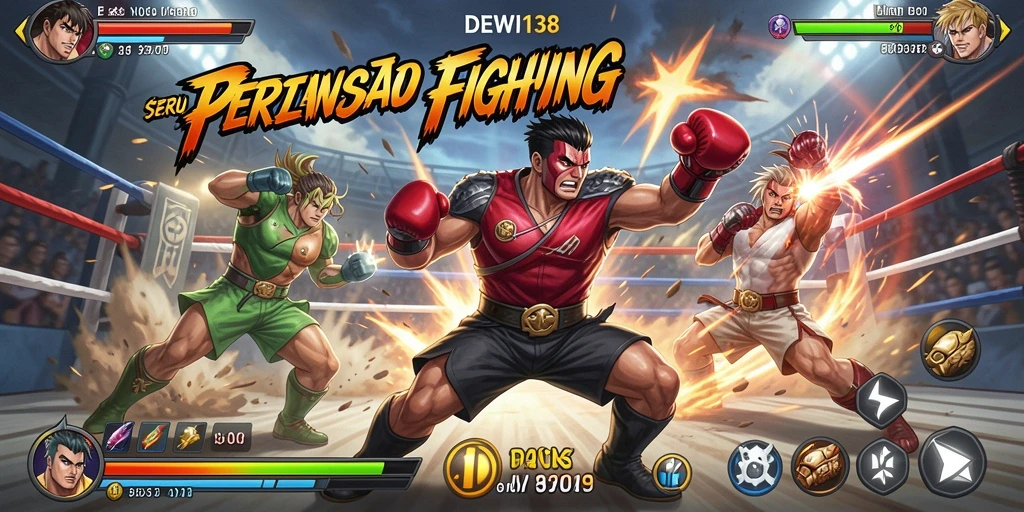 Tampilan menarik dari pertarungan seru DEWI138.