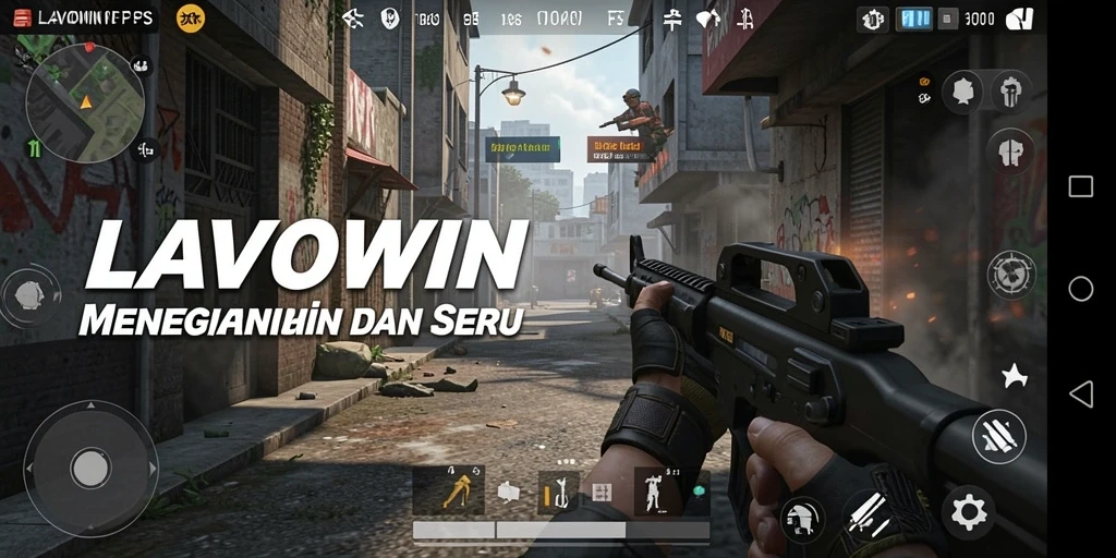 Gameplay seru dan grafis menakjubkan dari LAVOWIN.