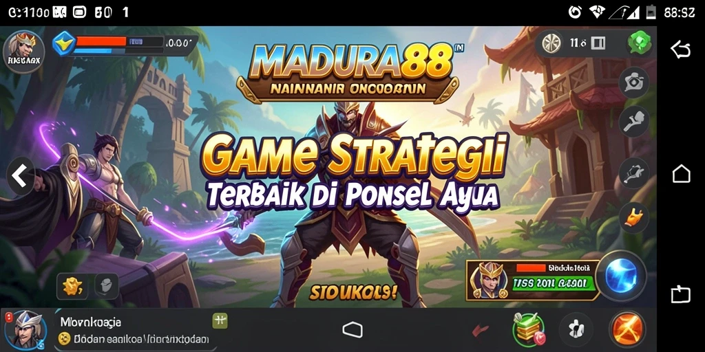 Tampilan gameplay seru dari MADURA88 dengan strategi mendalam.