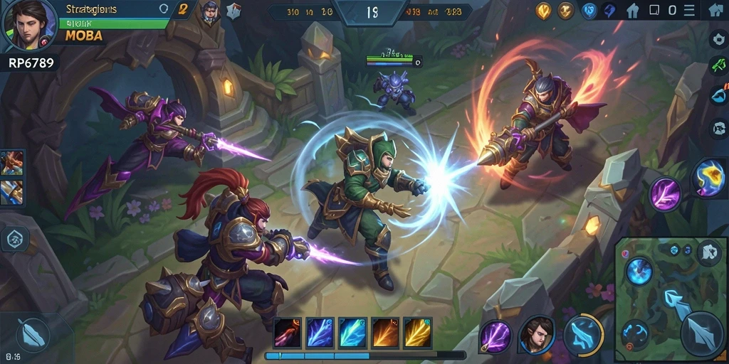 Tampilan action gameplay RP6789 yang seru dan menegangkan.