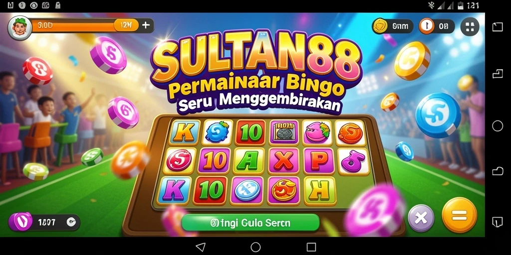 Screenshot gameplay SULTAN88 yang memperlihatkan keseruan bermain Bingo.